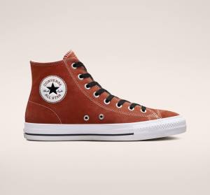 Buty Skate Converse CONS Chuck Taylor All Star Pro Zamszowe Czarne Białe | CV-283BJH