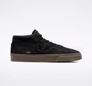 Buty Skate Converse CONS Louie Lopez Pro Nubuck Skórzane Czarne Głęboka Brązowe | CV-230LAO