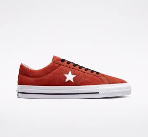 Buty Skate Converse CONS One Star Pro Zamszowe Czarne Białe | CV-489ULD