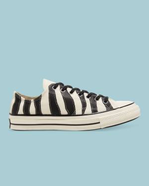 Trampki Niskie Converse Chuck 70 Archive Zebra Overlay Beżowe | CV-189IRG