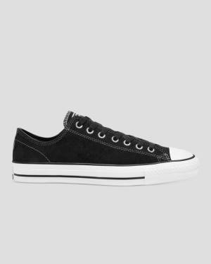 Trampki Niskie Converse Chuck Taylor All Star Pro Zamszowe Czarne | CV-367OHZ