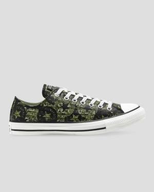 Trampki Niskie Converse Chuck Taylor All Star Logo Replay Czarne | CV-756JRC