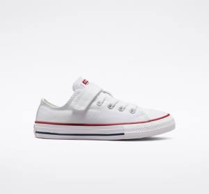 Trampki Niskie Converse Chuck Taylor All Star Easy-On Białe Białe Beżowe | CV-814ISA