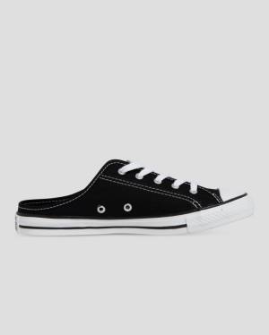 Trampki Niskie Converse Chuck Taylor Dainty Mule Slip Czarne | CV-264HEU