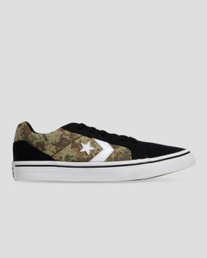 Trampki Niskie Converse El Distrito Mix And Match Czarne Camo | CV-283DXR