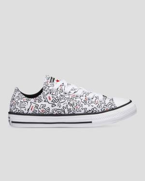 Trampki Niskie Converse Keith Haring Chuck Taylor All Star Białe | CV-625QSJ