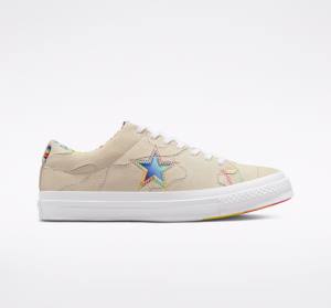 Trampki Niskie Converse One Star Pride Czerwone | CV-714HRI