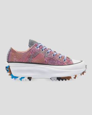 Trampki Niskie Converse Run Star Hike Knit Print Pomarańczowe Różowe | CV-267EKP