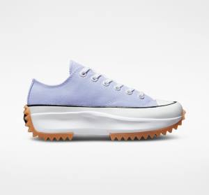 Trampki Niskie Converse Run Star Hike Platformie Seasonal Color Niebieskie Białe Czarne | CV-706TPA