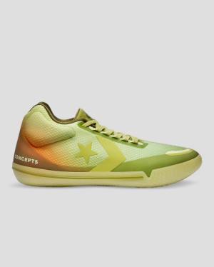 Trampki Wysokie Converse All Star Pro BB Evo Concepts Zielone | CV-735JMS