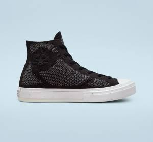 Trampki Wysokie Converse Chuck 70 Renew Redux Czarne Niebieskie | CV-860LJO