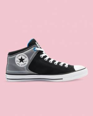 Trampki Wysokie Converse Chuck Taylor All Star High Streetwear Czarne | CV-078ZGP