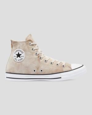 Trampki Wysokie Converse Chuck Taylor All Star Summer Daze Wash Khaki | CV-165BOE