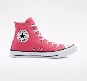 Trampki Wysokie Converse Chuck Taylor All Star Seasonal Color Różowe | CV-290HFQ