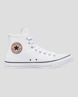 Trampki Wysokie Converse Chuck Taylor All Star Summer Daze SL Białe | CV-319JTU