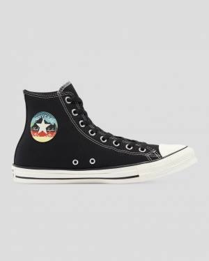 Trampki Wysokie Converse Chuck Taylor All Star National Parks Patch Czarne | CV-345VAS