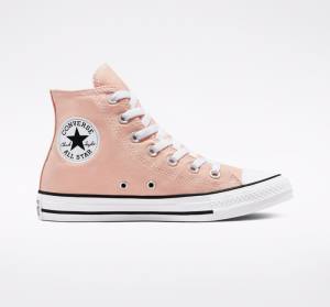 Trampki Wysokie Converse Chuck Taylor All Star Seasonal Color Różowe | CV-372WLK