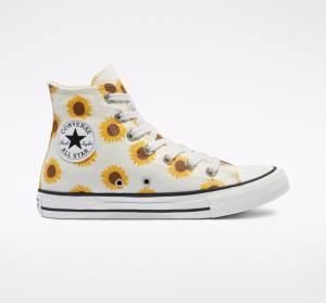 Trampki Wysokie Converse Chuck Taylor All Star Summer Spirit Brązowe | CV-389UXG