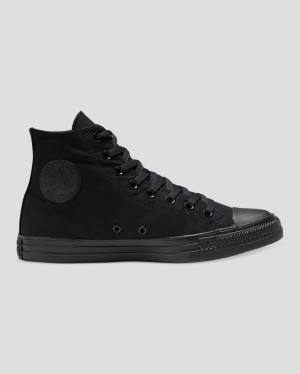 Trampki Wysokie Converse Chuck Taylor All Star Klasyczne Czarne | CV-536YUR