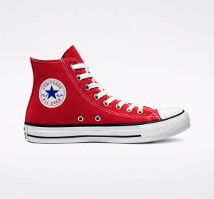 Trampki Wysokie Converse Chuck Taylor All Star Red Czerwone | CV-583EGN