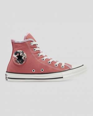 Trampki Wysokie Converse Chuck Taylor All Star Festival Różowe | CV-807PTG