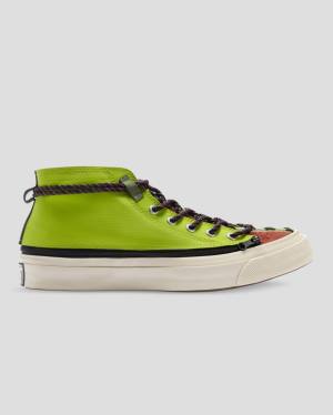 Trampki Wysokie Converse Deck Star Zip Pale Putty Zielone | CV-601IJX