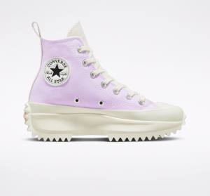 Trampki Wysokie Converse Run Star Hike Platformie Tri-Panel Color Block Różowe | CV-628UCY