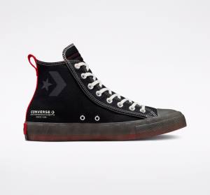 Trampki Wysokie Converse UNT1TL3D Czarne | CV-497YVD