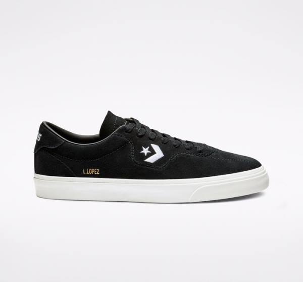 Buty Skate Converse CONS Louie Lopez Pro Czarne Białe | CV-420SUN