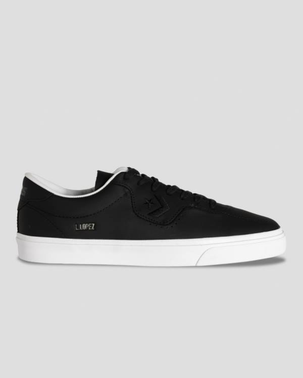 Trampki Niskie Converse CONS Louie Lopez Pro Skórzane Czarne | CV-189UTA