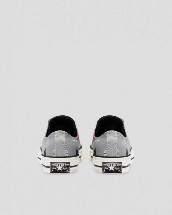 Trampki Niskie Converse Chuck 70 80s Archive Print Szare | CV-219NLF