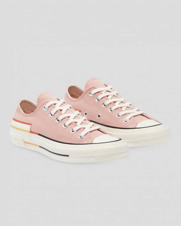 Trampki Niskie Converse Chuck 70 Colour Block Różowe | CV-128DFK