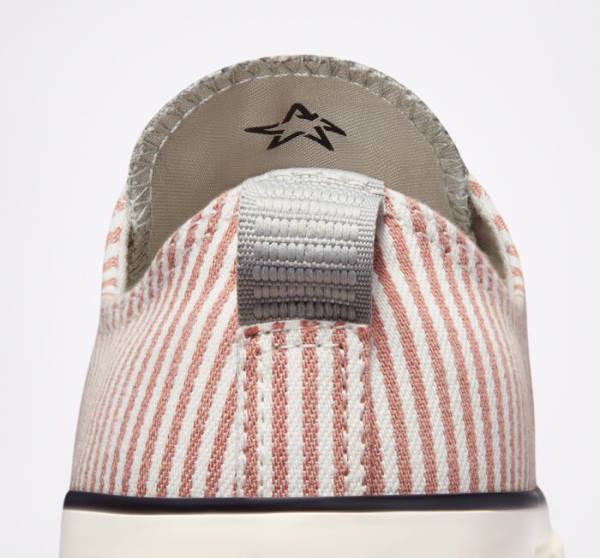 Trampki Niskie Converse Chuck 70 Crafted Stripe Oliwkowe | CV-365CQF