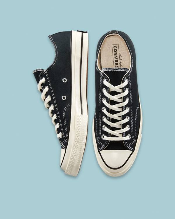 Trampki Niskie Converse Chuck 70 Czarne | CV-836AUY