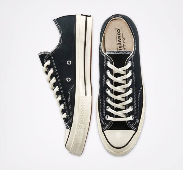 Trampki Niskie Converse Chuck 70 Czarne | CV-957XCQ