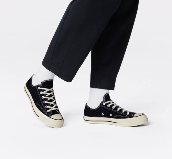 Trampki Niskie Converse Chuck 70 Czarne | CV-957XCQ