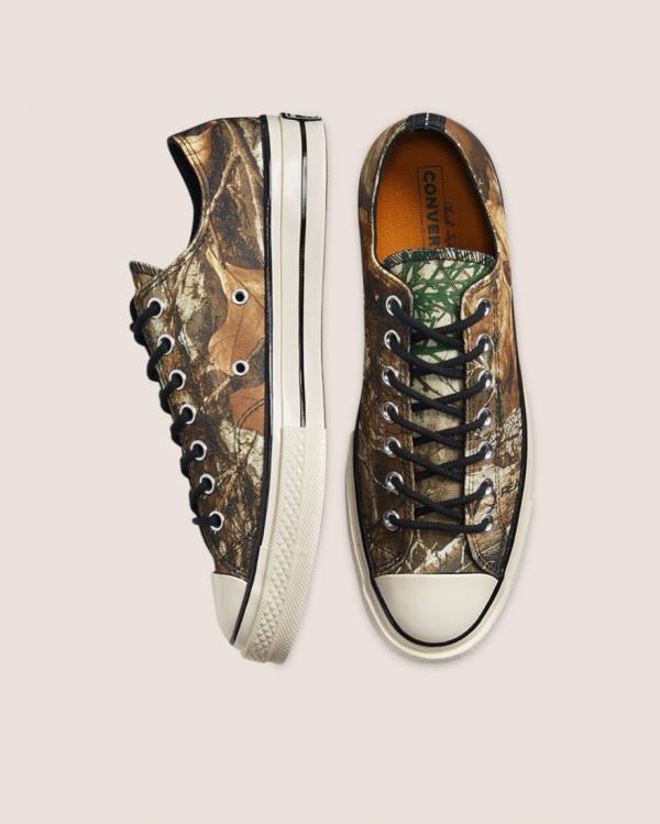 Trampki Niskie Converse Chuck 70 Realtree Edge Camo Print Utility Brązowe | CV-567THS