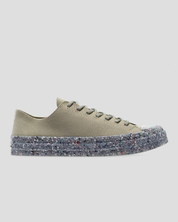 Trampki Niskie Converse Chuck 70 Renew Knit Zielone | CV-348HMO