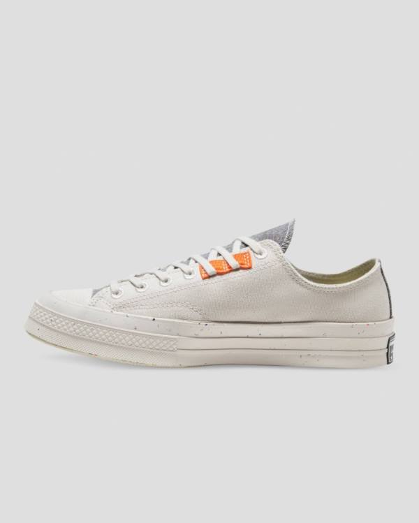 Trampki Niskie Converse Chuck 70 Renew Regrind Foxing Beżowe | CV-068EUQ