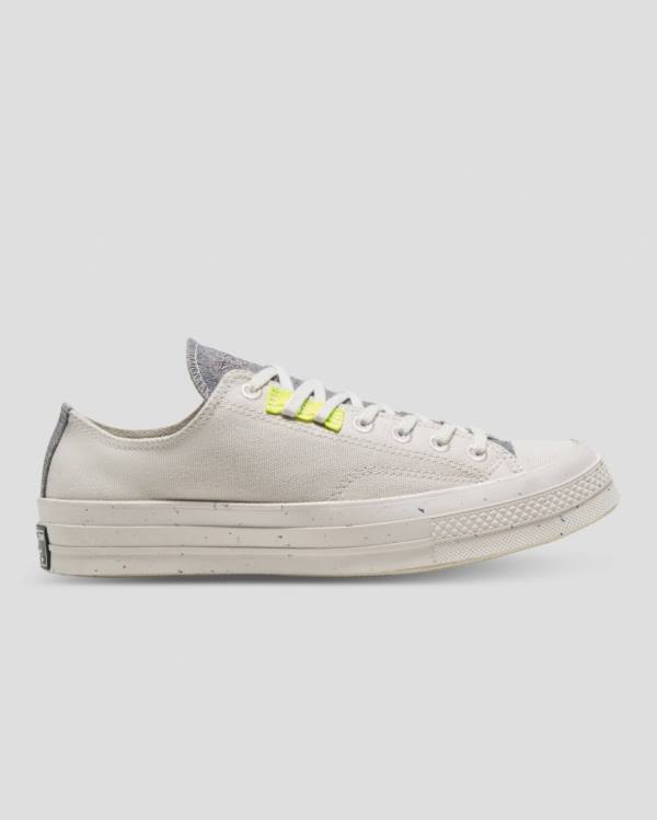 Trampki Niskie Converse Chuck 70 Renew Regrind Foxing Beżowe | CV-068EUQ