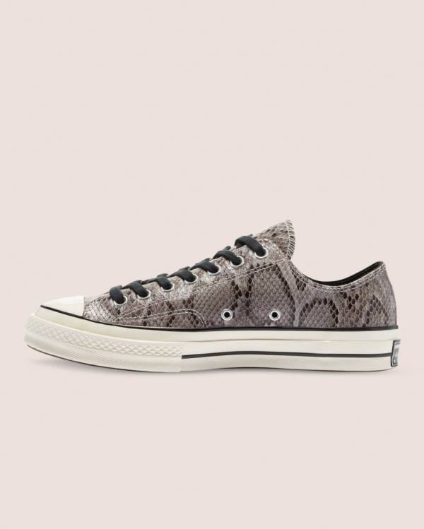 Trampki Niskie Converse Chuck 70 Reptile Zamszowe Szare | CV-260UHV