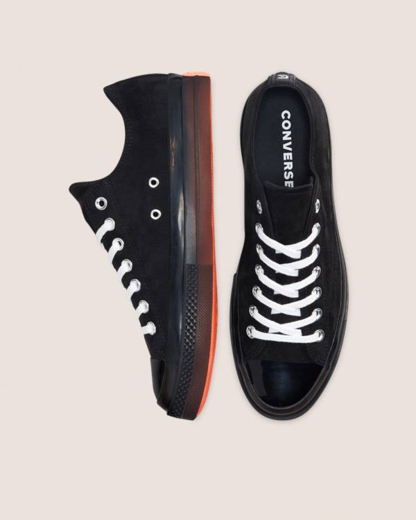 Trampki Niskie Converse Chuck Taylor All Star CX Stretch Zamszowe Czarne | CV-031HOG