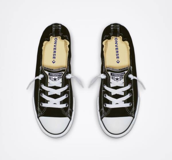 Trampki Niskie Converse Chuck Taylor All Star Shoreline Slip Czarne | CV-128HUB