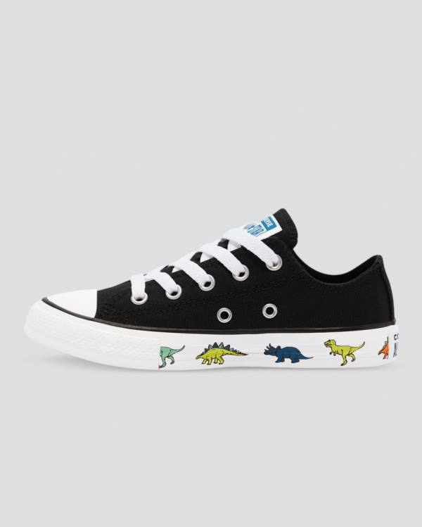 Trampki Niskie Converse Chuck Taylor All Star Dinoverse Czarne | CV-170QSB