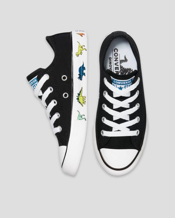 Trampki Niskie Converse Chuck Taylor All Star Dinoverse Czarne | CV-170QSB