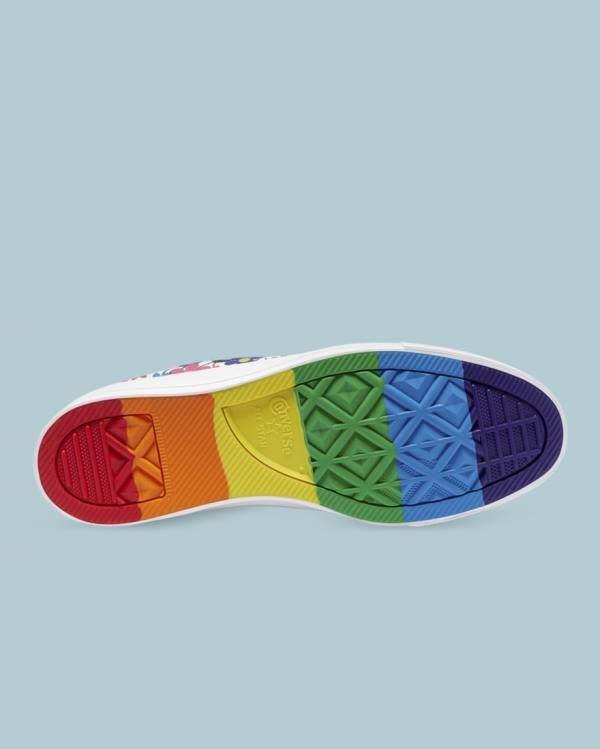 Trampki Niskie Converse Chuck Taylor All Star Pride Białe | CV-175CRO