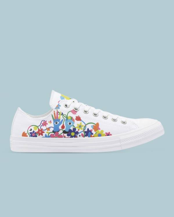 Trampki Niskie Converse Chuck Taylor All Star Pride Białe | CV-175CRO