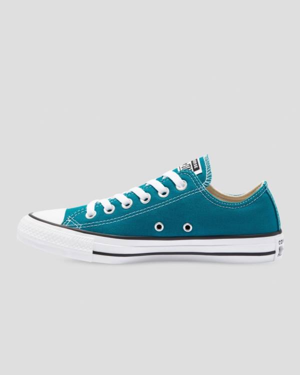 Trampki Niskie Converse Chuck Taylor All Star Seasonal Niebieskie | CV-182AQB