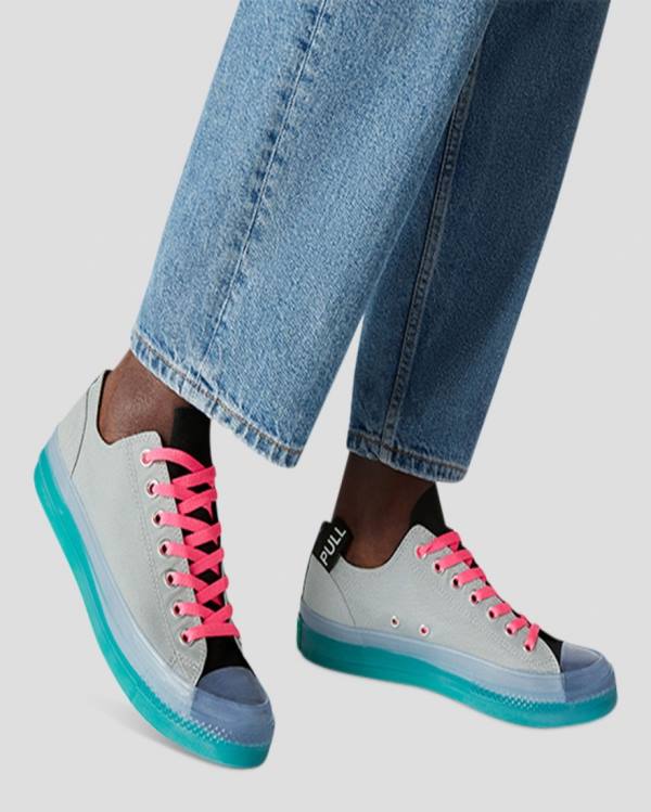 Trampki Niskie Converse Chuck Taylor All Star CX Pull Tab Szare | CV-439ETR