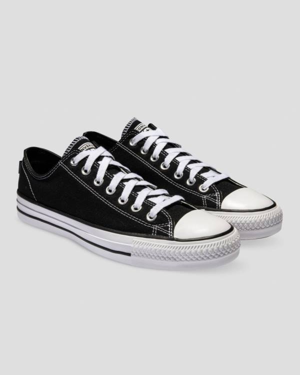 Trampki Niskie Converse Chuck Taylor All Star Pro Płócienne Czarne | CV-476MTH